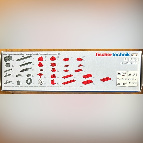 Fischertechnik Basic Bikes 3 Models Building Kit. Made in Germany. - Picture 4 of 4